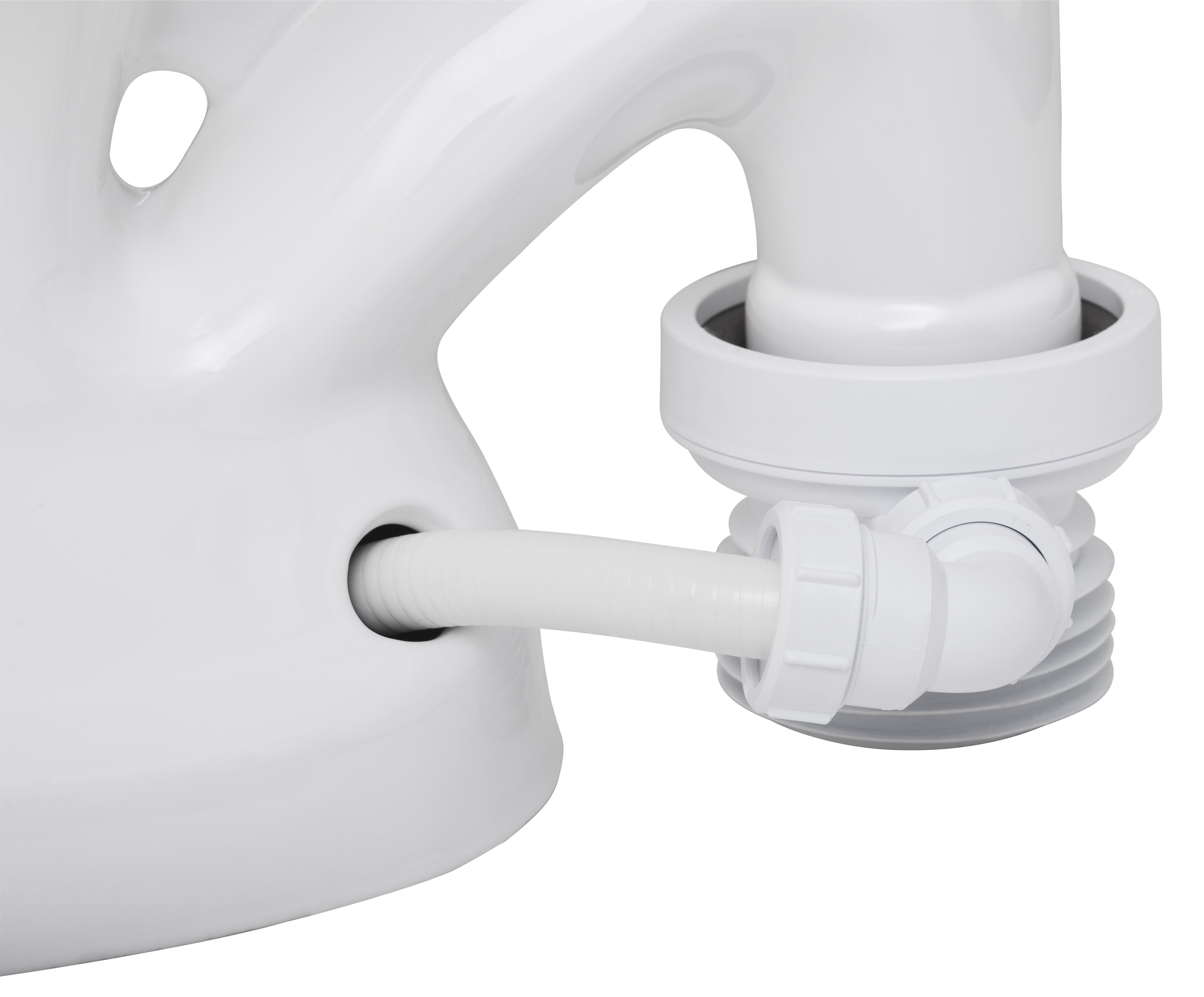 wostman eco-flush toilet piping and how it works